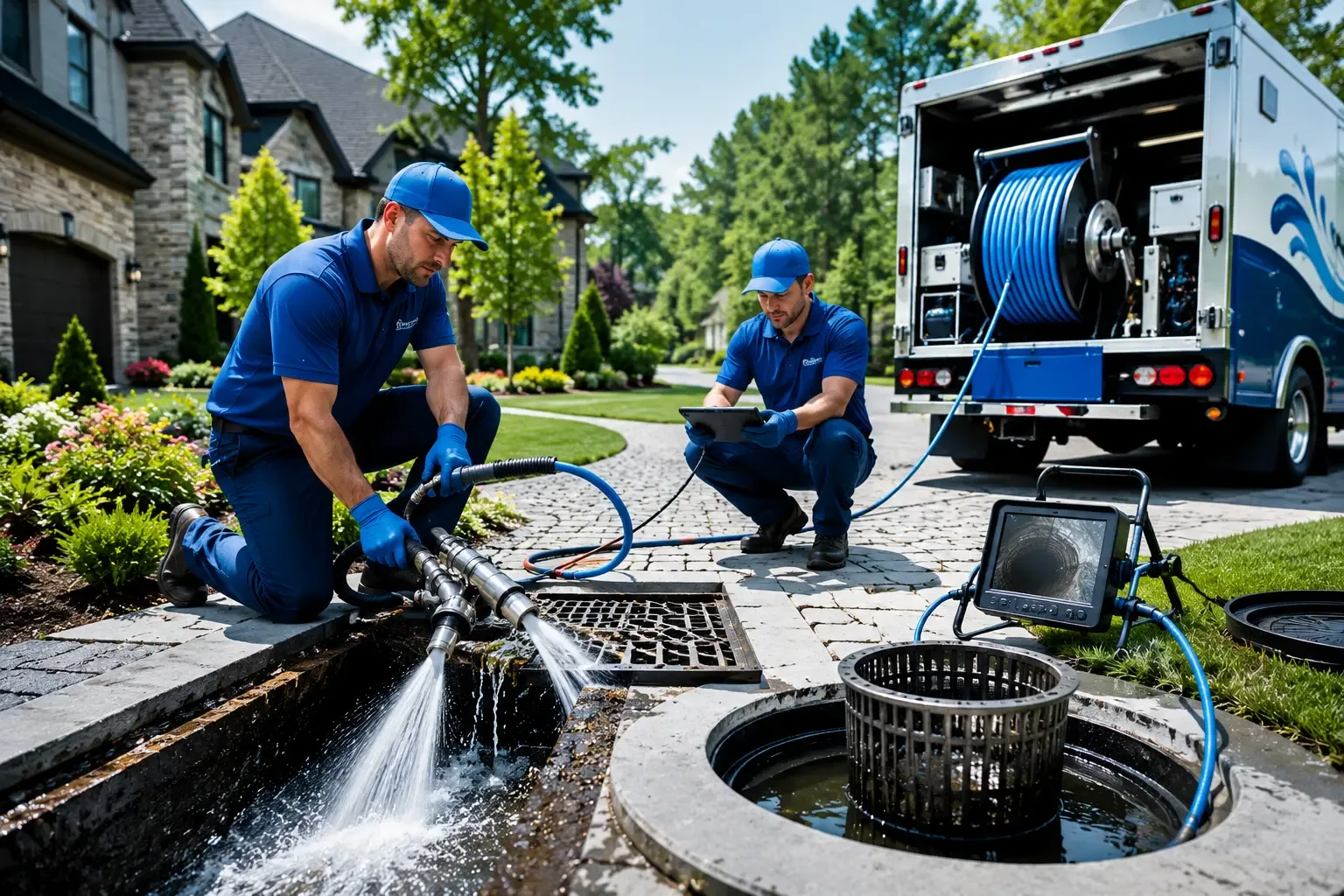 Local outdoor drain cleaning professionals in Fostoria, MI
